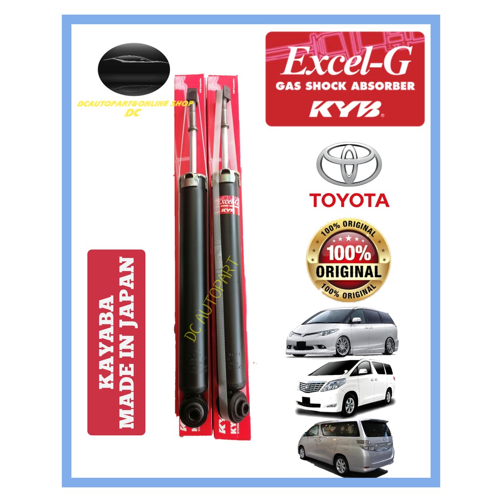 100% ORIGINAL KYB TOYOTA ESTIMA ALPHARD VELLFIRE ANH10 ACR40 ANH20 ...