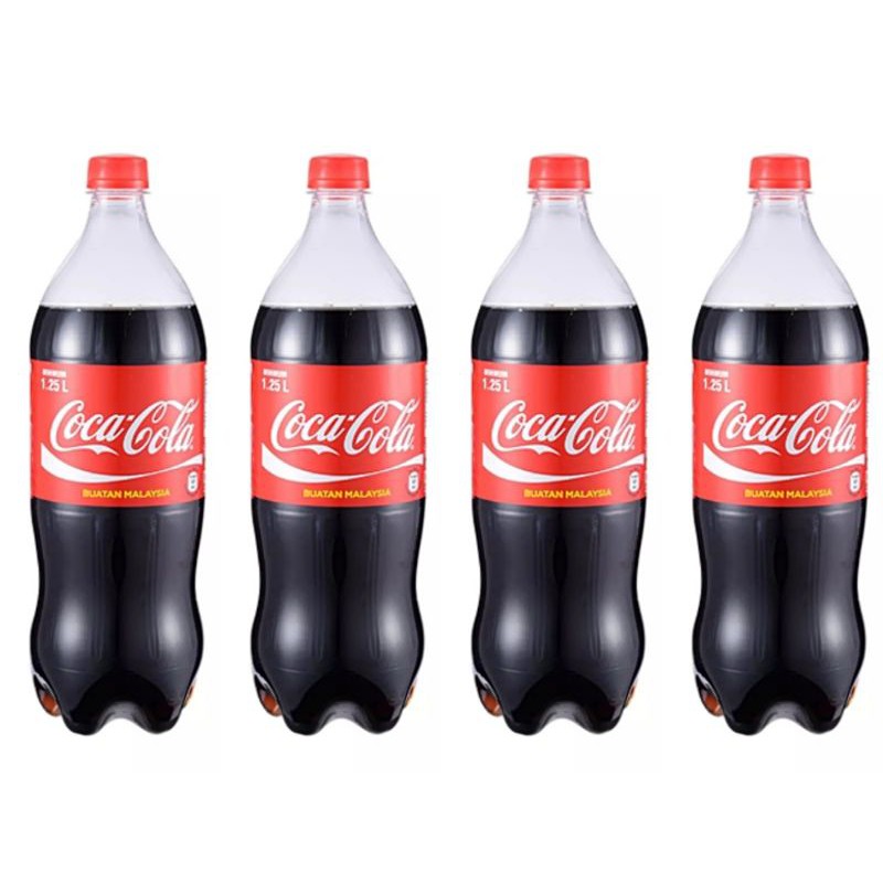 [TKM] 1.25Litre Coca Cola (Rm2.80 POP) (1 Set 4Bottles) | Shopee Malaysia