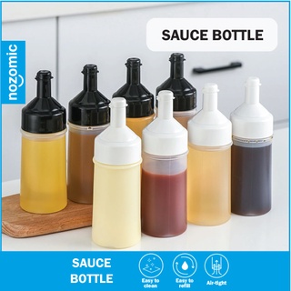 1pc 350ml Plastic Condiment Bottle, Soy Sauce Bottle, Salad Sauce Bottle,  Squeeze Oil Bottle