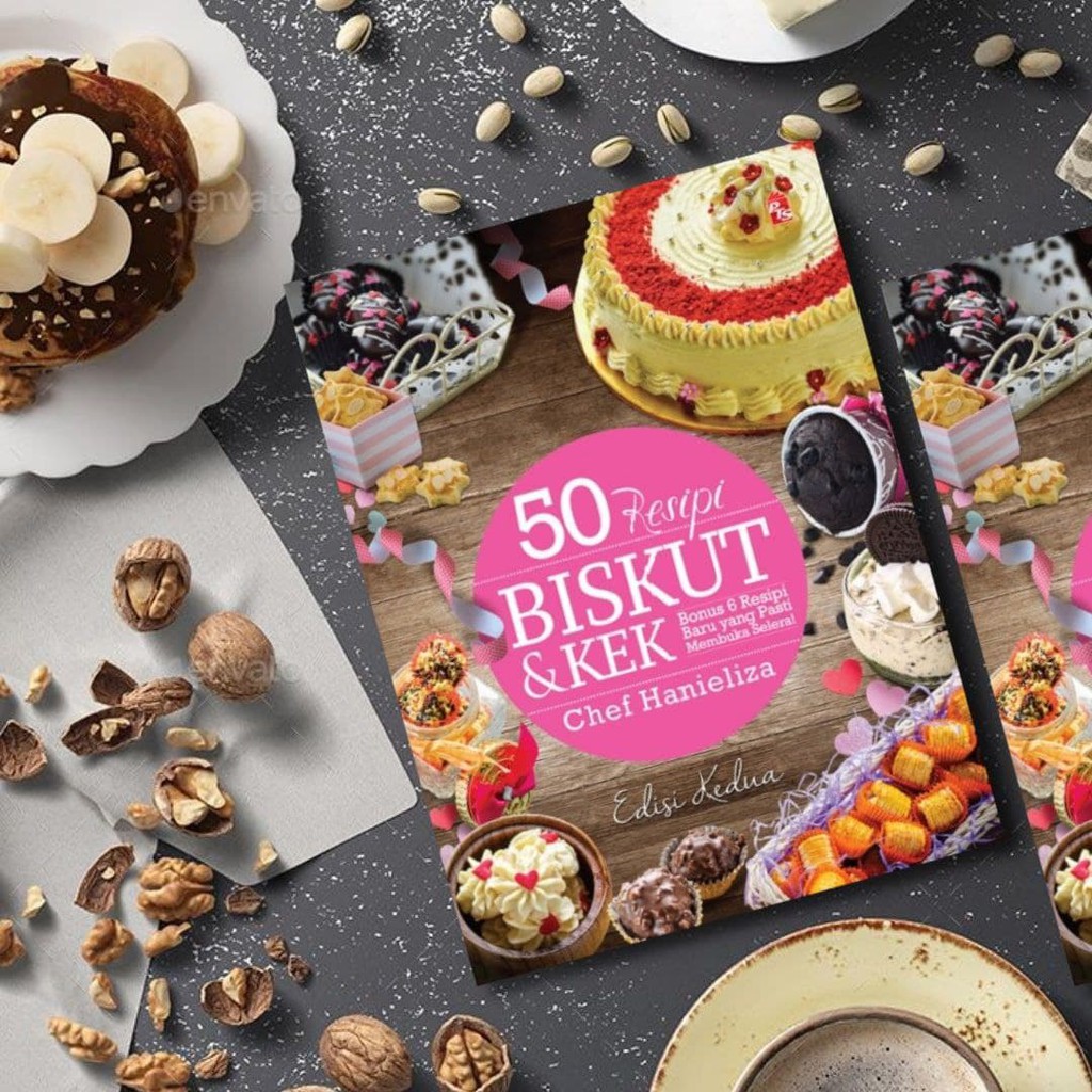 50 Resipi Biskut & Kek (Edisi Kedua) [Buku Resepi] [PTS]