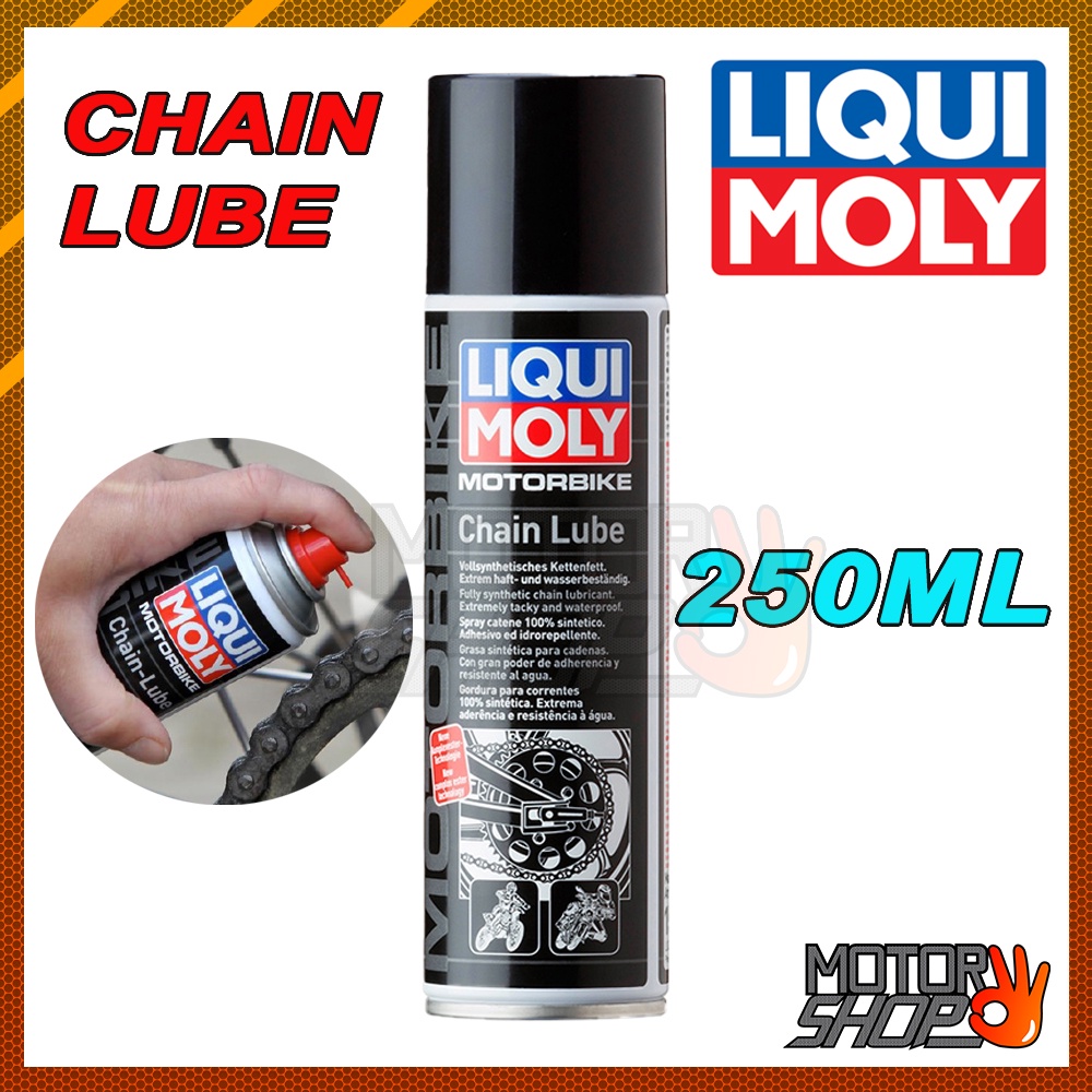 LIQUI MOLY CHAIN LUBE 250ML / KING DRAG 400ML MOTORBIKE MOTORCYCLES