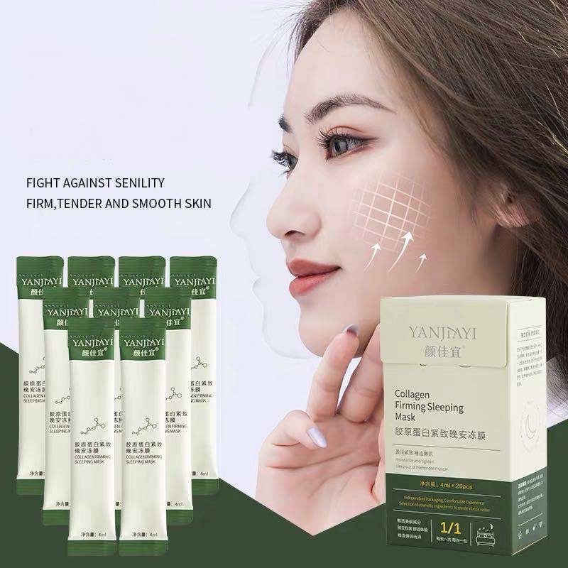 Ready Stock 100% Original 20pcs/box YANJIAYI collagen sleeping mask ...