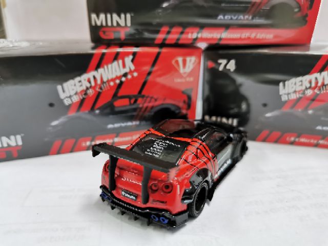 Mini GT LB Works Nissan GT-R Advan#74 | Shopee Malaysia