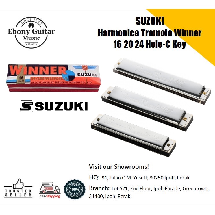 Suzuki winner deals harmonica 20 holes