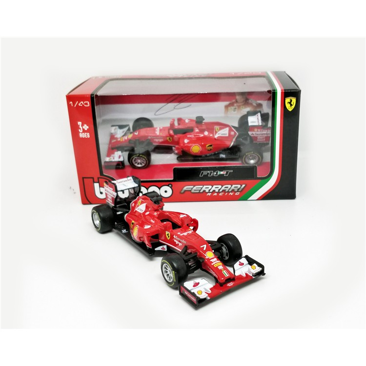 In stock Bburago 1:43 F1 2014 Ferrari F14-T #7 Kimi