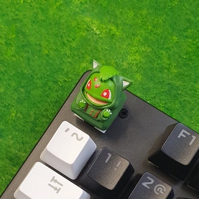 Custom Keycaps Keyboard Bulbasaur Pokemon Mechanical Switches | Shopee ...