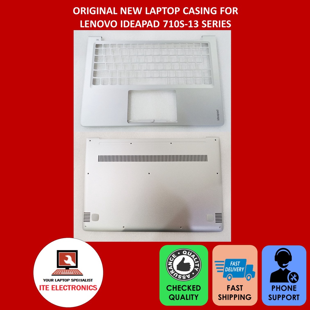 ORIGINAL NEW LENOVO IDEAPAD 710S 13 710S 13ISK 710S 13IKB SERIES PALMREST C CASE BOTTOM COVER D CASE Shopee Malaysia