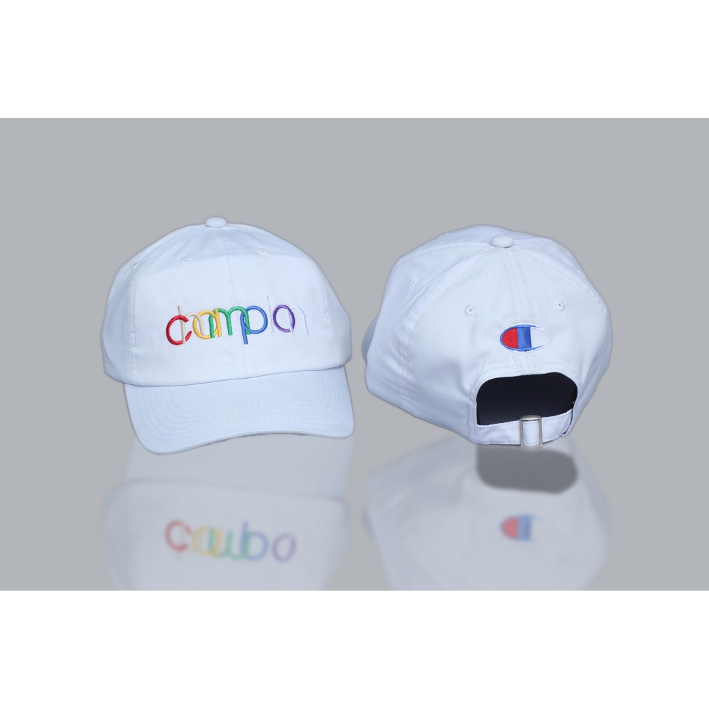 Champion Hat X KITH Dad Hat Polo Caps Shopee Malaysia