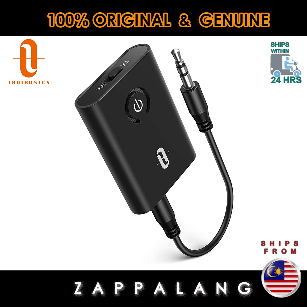 TaoTronics TTBA07 Bluetooth 5.0 Transmitter and Receiver, 2in1
