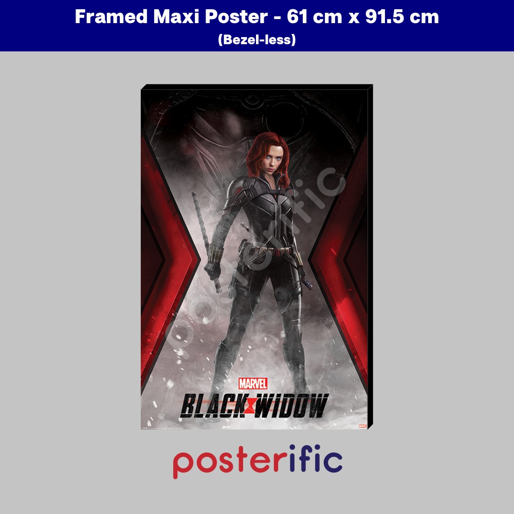 Framed Poster: Black Widow (Widowmaker Battle Stance) - 61 cm X 91.5 cm |  Shopee Malaysia