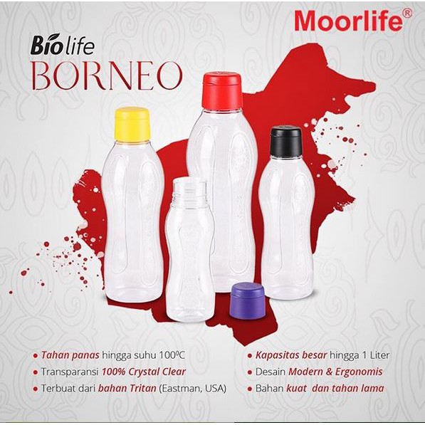 Moorlife Biolife Borneo / Drinking Bottle | Shopee Malaysia