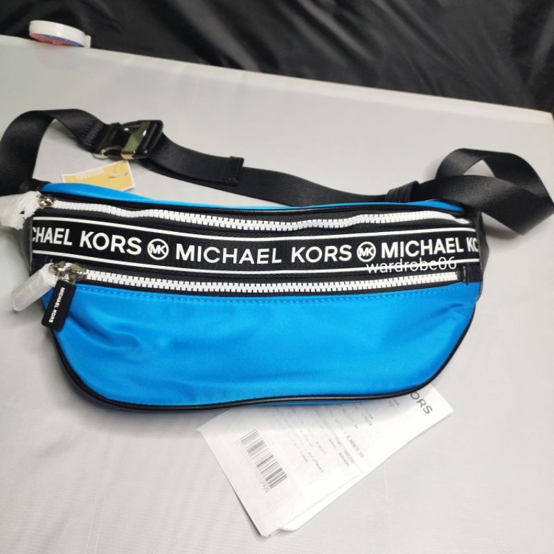 Michael kors clearance fanny pack blue