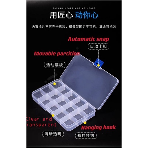 Organize Boxes Hand Accessories Boxes Plastic Multi-compartment Storage ...