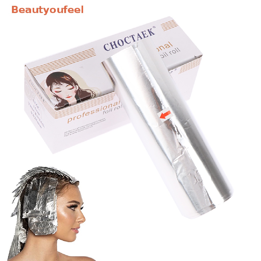 Beautyoufeel 9m*15cm Aluminum Foil Sheets Foils Tin Professional Perm