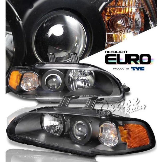 Honda Civic EG TYC headlamp Headlights Head Lamp Lampu Depan for EG 2