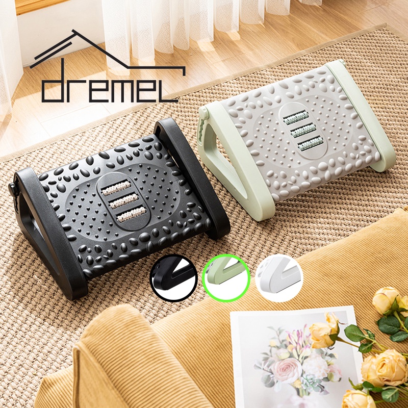 DREMEL Office Computer Set Up And Put Footrest Ergonomic Pregnant Woman