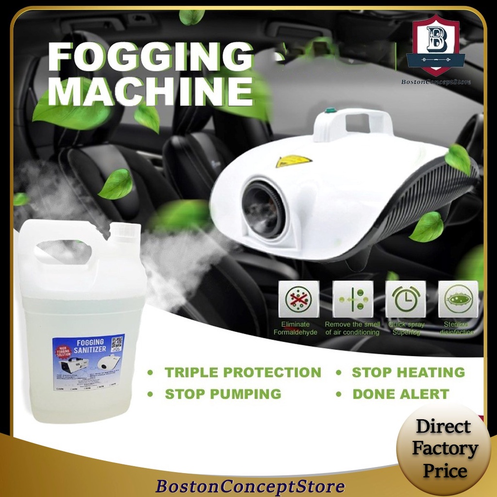 BOSTON Ready Stock Fogging Smoke Machine / Nano Mist Machine 1500W Fog