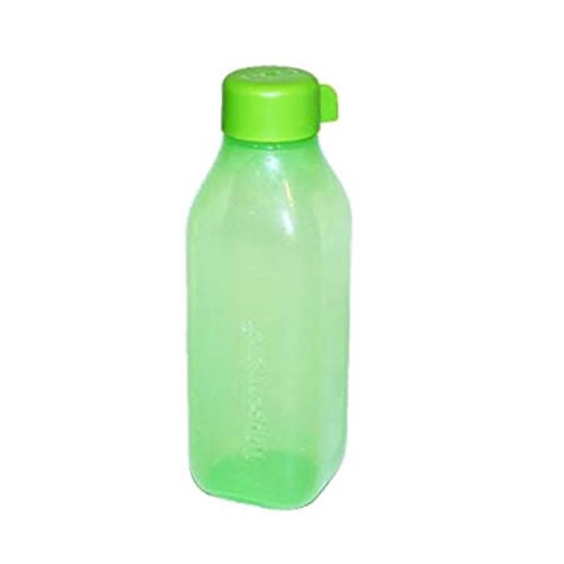 Tupperware Aquasafe Square Eco Bottle (1)pc 500ml Light Green Only ...