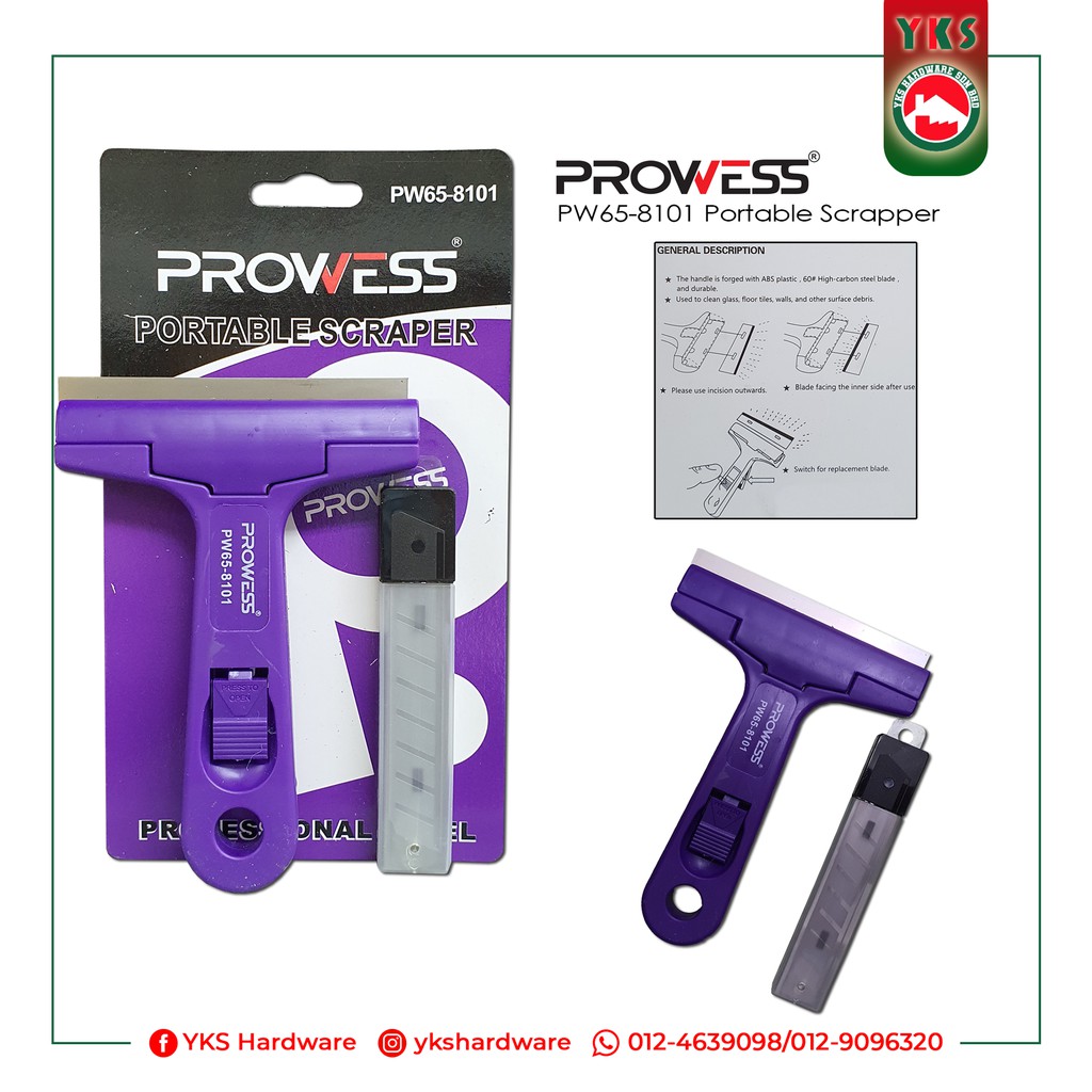 PROWESS Portable Scraper with 10 blades | Shopee Malaysia