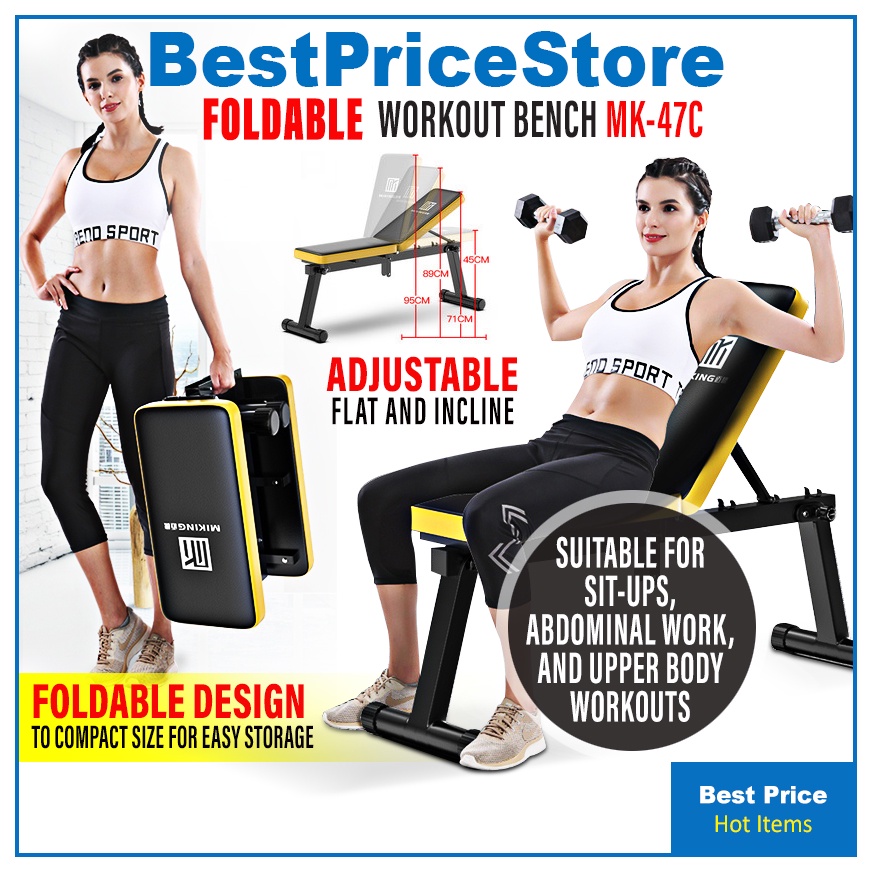 Workout discount bench shopee