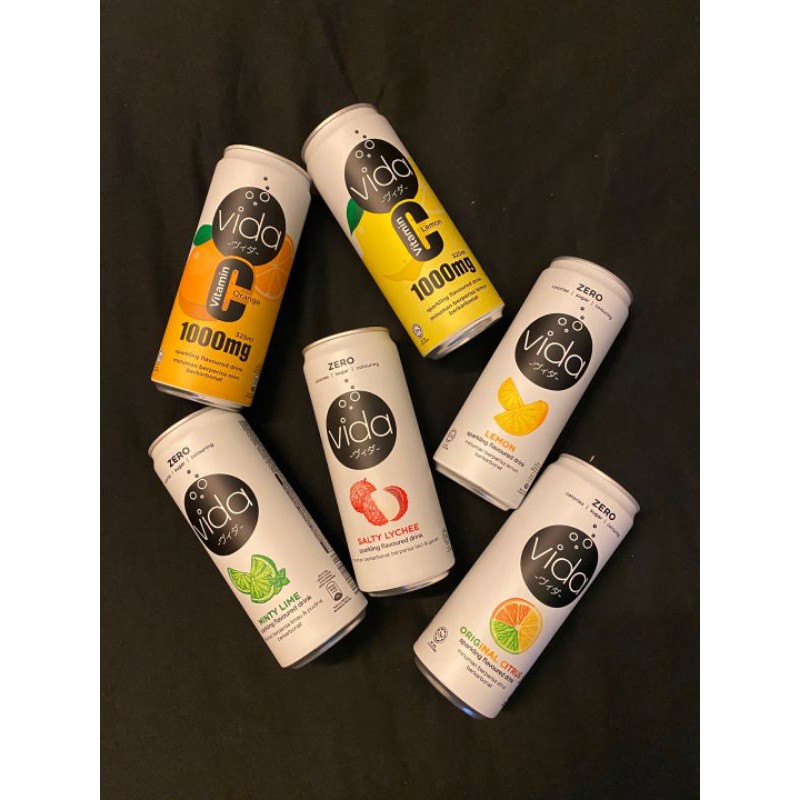 Vida Assorted Sparkling Drink (325ML) | Shopee Malaysia