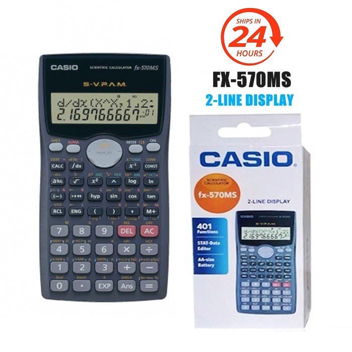 Casio calculator 570 discount original