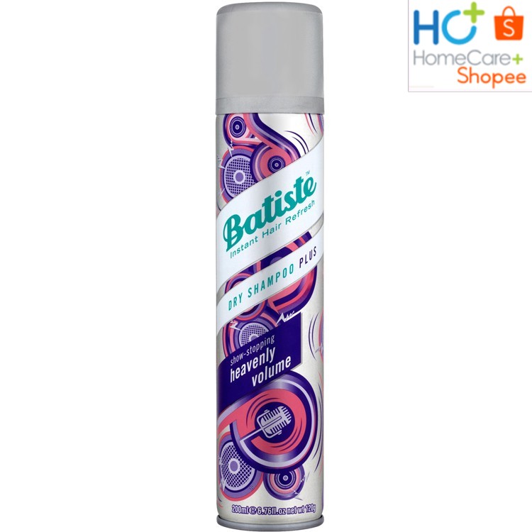 Batiste Dry Shampoo Plus Heavenly Volume Shopee Malaysia