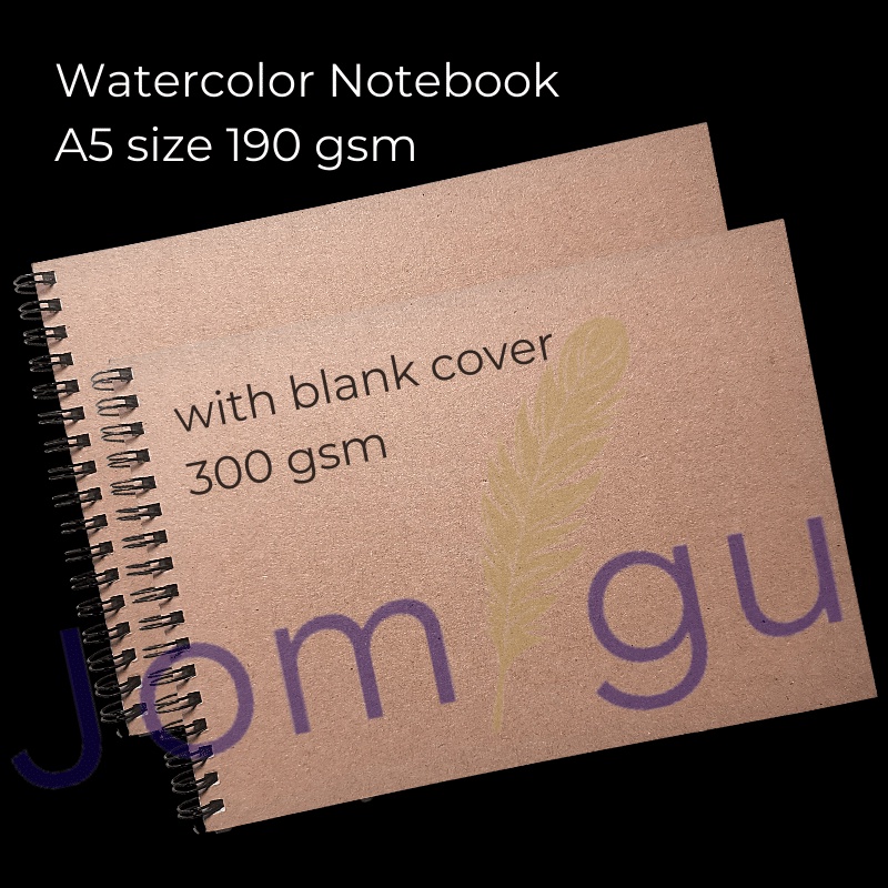 Watercolor Notebook 40 pages A5 Size 190 gsm | Shopee Malaysia