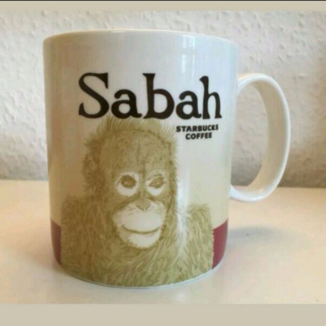 Rare Starbucks Sabah Malaysia 20oz Mugs selling