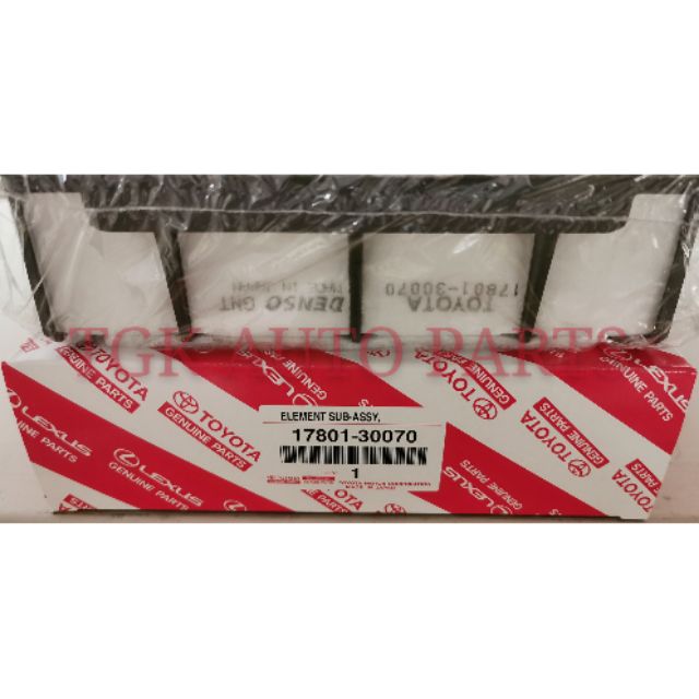 TOYOTA HAICE KDH200 DIESEL AIR FILTER SQUARE ( 17801- 30070) | Shopee ...