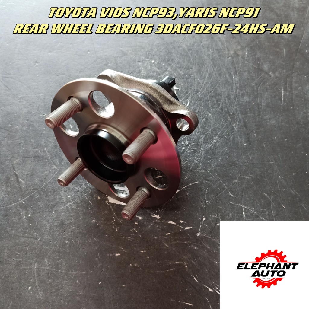 TOYOTA VIOS NCP93,YARIS NCP91 REAR WHEEL BEARING 3DACF026F-24HS-AM ...