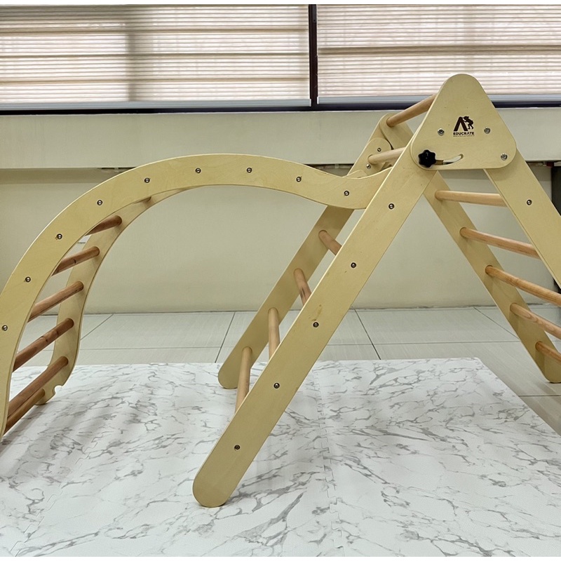 educrateph pikler Trio / pikler triangle, ,Connectable rocker arch and ...