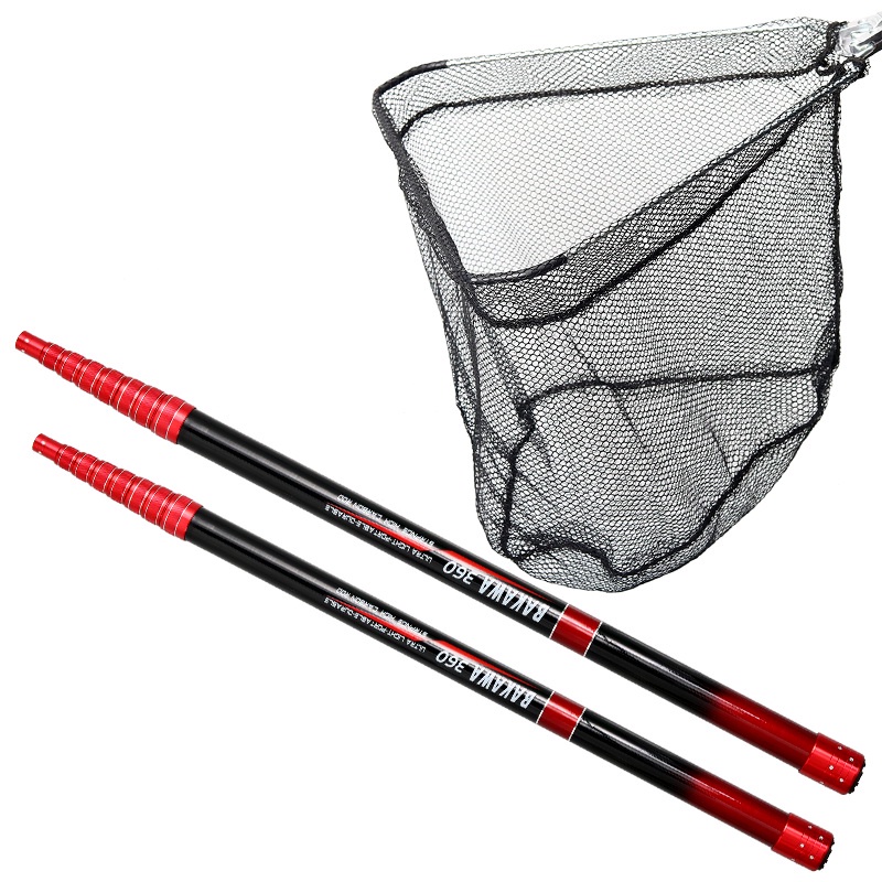 BAKAWA Carbon Folding 1.2m 2.4m 3.0m 3.6m Fishing Rod Ultralight ...