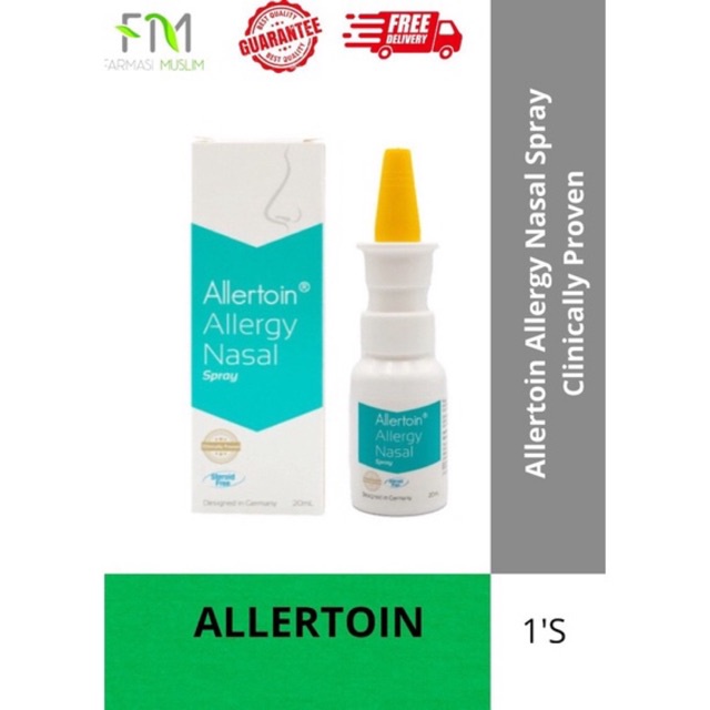 ALLERTOIN ALLERGY NASAL SPRAY 20ml (children & adult) Shopee Malaysia