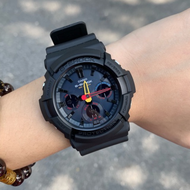 CASIO GSHOCK 100 ORIGINAL GAS 100BMC 1 Gas100bmc Shopee Malaysia