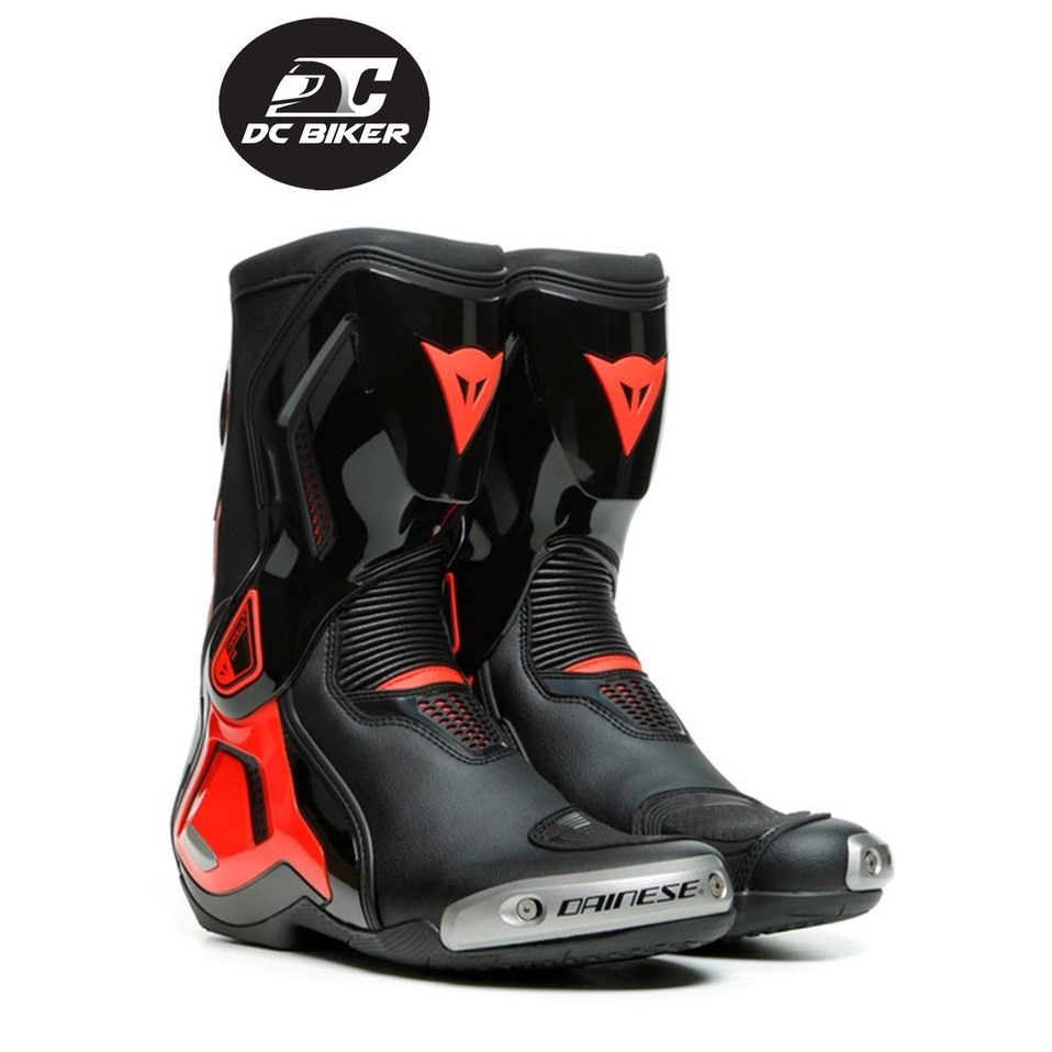 botas dainese torque 3 out black fluo red