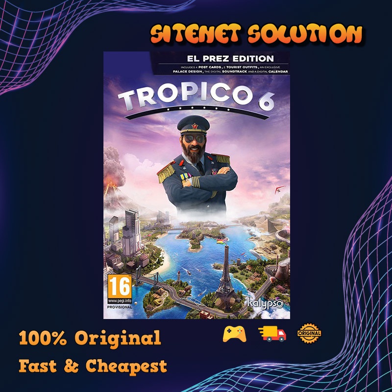 Tropico 6 El Prez Edition [PC Digital Download][Offline] | Shopee Malaysia