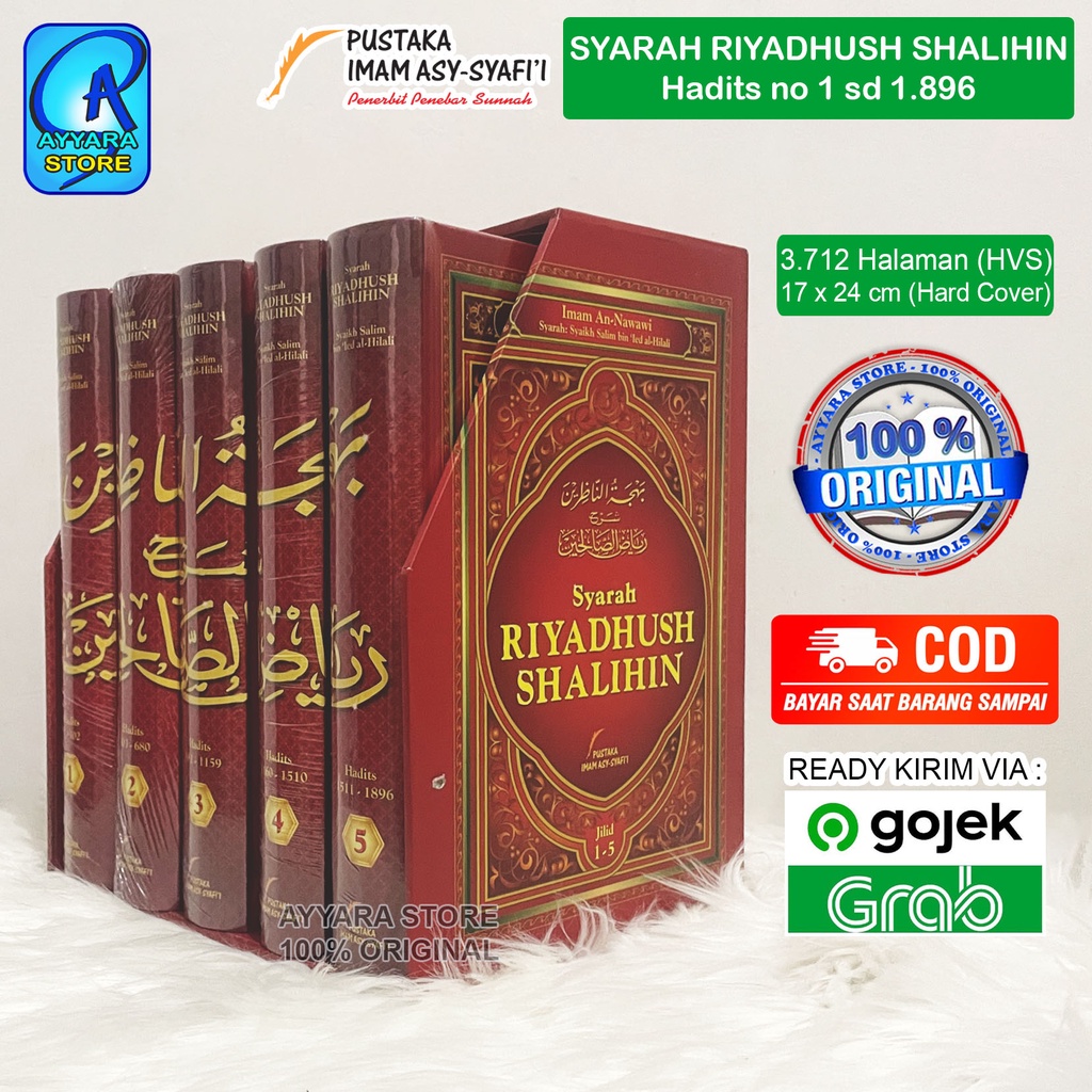 Syarah Riyadhush Shalihin 1set Volume 1 5 Hadith No 1 1896 Imam An