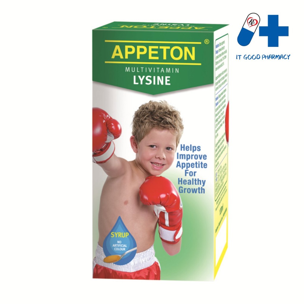 Appeton Multivitamin Syrup with Lysine 120ml | Shopee Malaysia