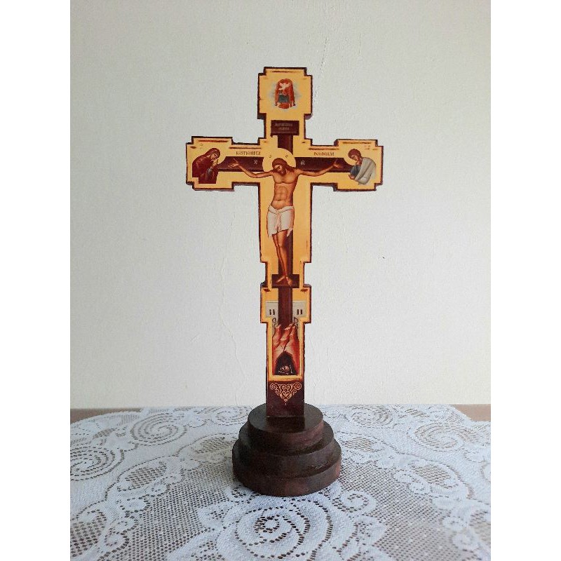 Large Table and Hanging Cross (2 functions) | Shopee Malaysia
