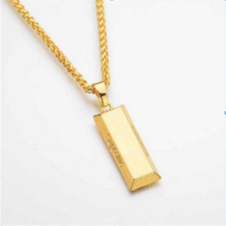 Supreme gold outlet bar chain