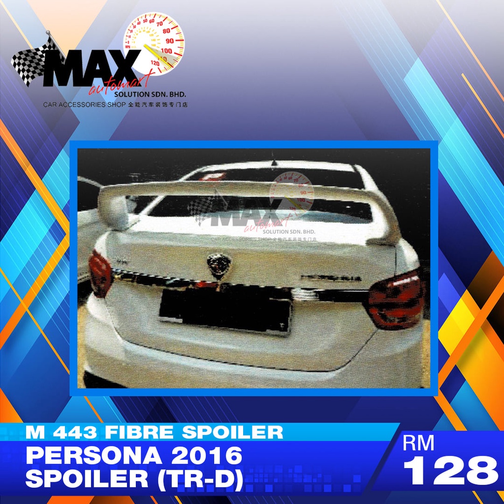 PROTON PERSONA 2016 TRD R3 TRD V3 R35 SI GALAXY SPOILER | Shopee Malaysia