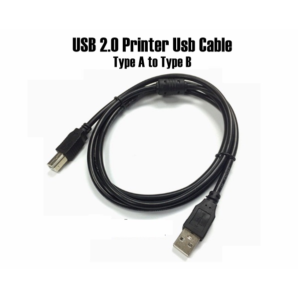USB 2.0 Printer Cable Type A Male to Type B Male 1.5M/3M/5M/10M for