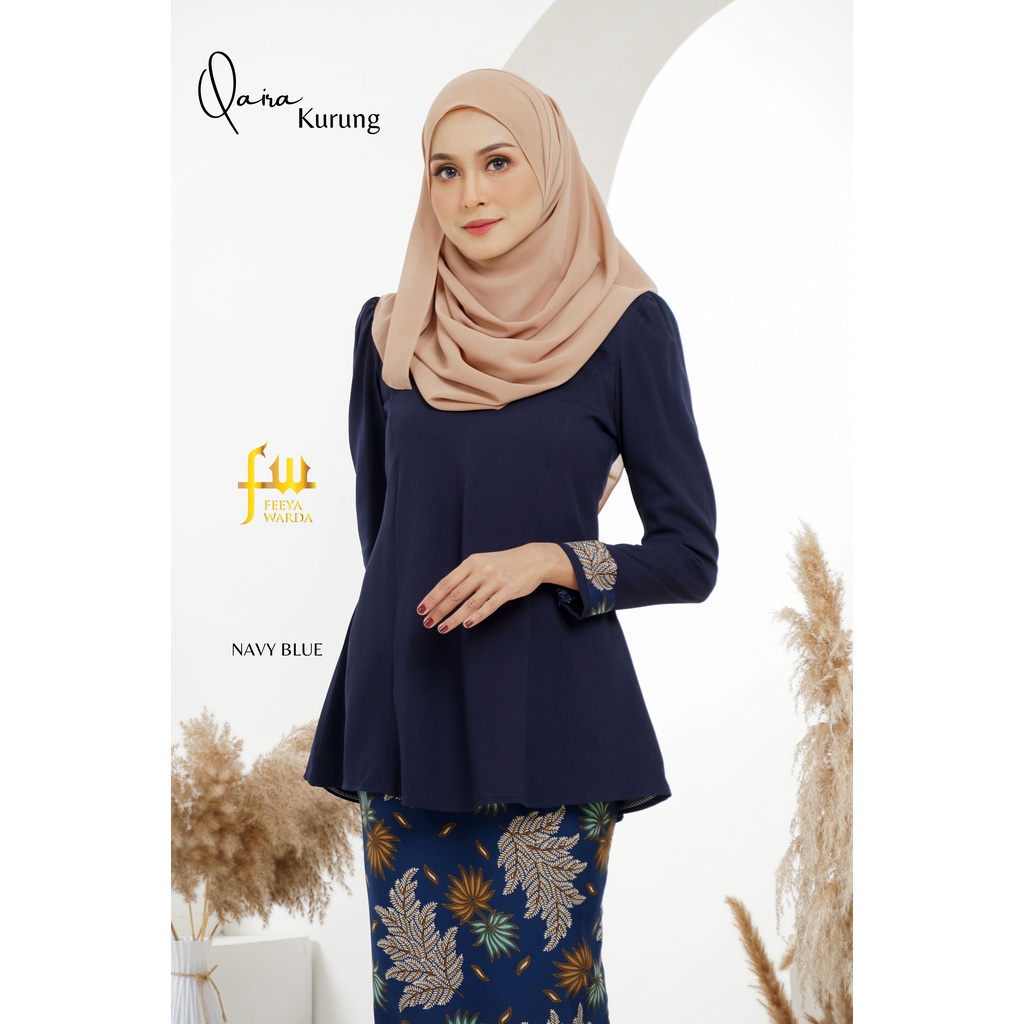 Gambar baju kurung Qaira Moden Batik