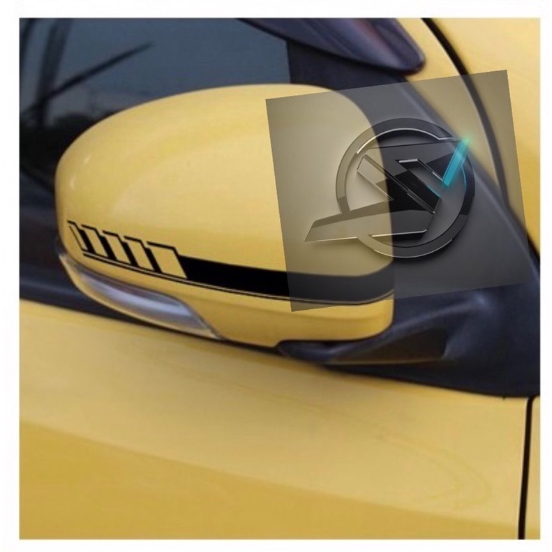 (Ready Stock)S324# 2pc Car Sticker Bar Side Mirror For Universal ...