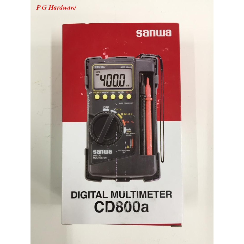 SANWA CD800a Digital Multimeter ( JAPAN ) | Shopee Malaysia