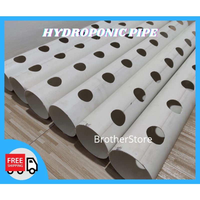 BATANG PAIP HYDROPONIC 4 INCI - 8 HOLE | Shopee Malaysia