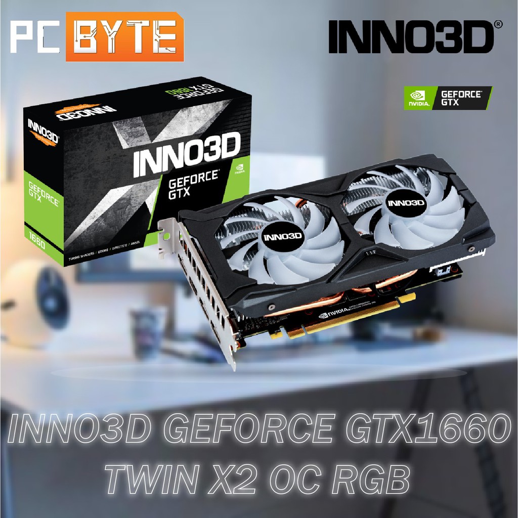 Inno3d gtx 1660 hot sale twin x2 6gb