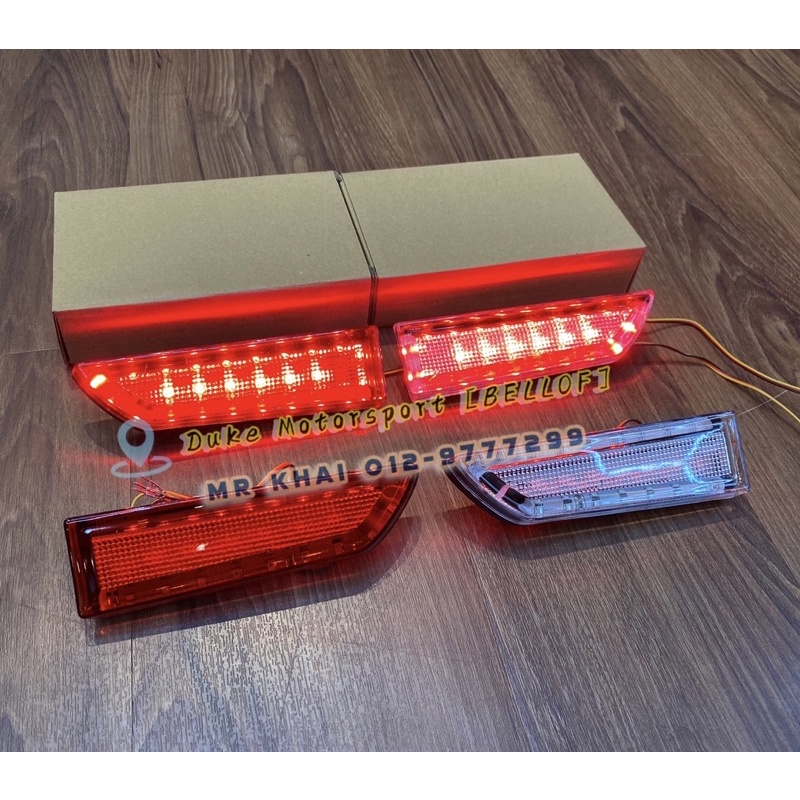 Proton Persona Gen2 Exora Satria Neo Rear Bumper Reflector LED Brake ...