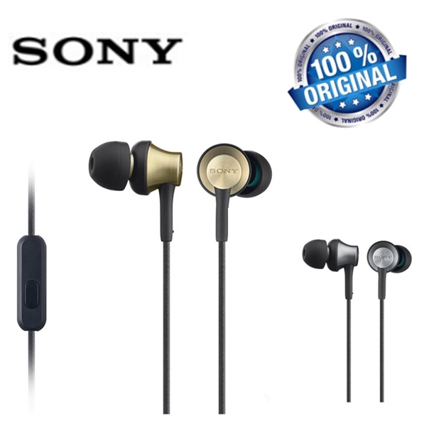 Original SONY MDR EX650AP In ear Wired Earphone Earbud Headphone with Microphone Shopee Malaysia